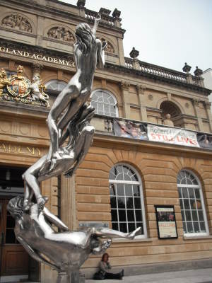 Aspiration - on forecourt of Royal West of England Academy